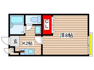 アムールプルミエA棟の物件間取画像